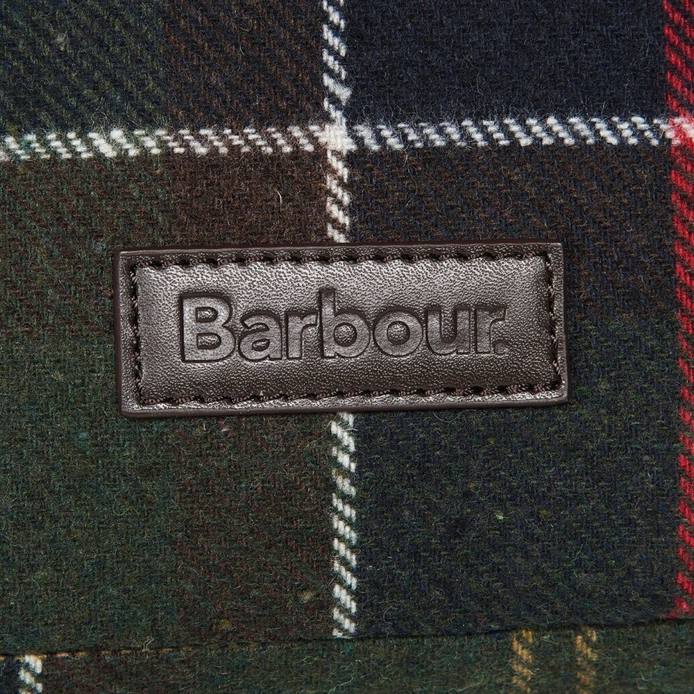Barbour Caley Classic Tartan Plaid Backpack Zipper Outer Pocket Women - Picture 4 of 16